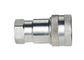NBR Quick Attach Hydraulic Couplers , Stainless Steel Faster Hydraulic Quick Couplers